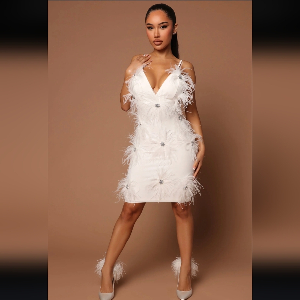 ISO..Looking for Fashion Nova Sydney Mini dress in white